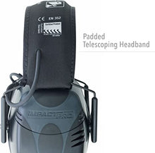 Load image into Gallery viewer, Howard Leight by Honeywell Impact Pro High Noise Reduction Rating Sound Amplification Electronic Shooting Earmuff for Indoor and Covered Ranges or Other Extremely Loud Shooting Environments (R-01902), Large