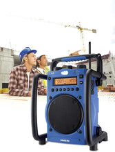 Load image into Gallery viewer, Sangean U3 AM/FM Ultra Rugged and Water Resistant Digital Tuning Radio Blue/black