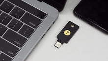 Load image into Gallery viewer, Yubico - YubiKey 5C NFC - Two Factor Authentication USB and NFC Security Key, Fits USB-C Ports and Works with Supported NFC Mobile Devices - Protect Your Online Accounts with More Than a Password