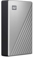 Load image into Gallery viewer, WD 4TB My Passport Ultra Silver Portable External Hard Drive HDD, USB-C and USB 3.1 Compatible - WDBFTM0040BSL-WESN