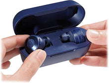 Load image into Gallery viewer, Audio-Technica ATH-CKS5TWBL Solid Bass Wireless in-Ear Headphones, Blue