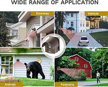 Load image into Gallery viewer, 1/2 Mile Hosmart Rechargable Driveway Alarm Wireless Sensor System & Driveway Sensor Alert System Weatherproof Security Outdoor Motion Sensor & Detector