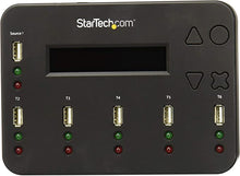Load image into Gallery viewer, StarTech.com Standalone 1:5 USB Flash Drive Duplicator and Eraser - Flash Drive (USB 3.0/2.0/1.1) Copier - 2 Duplication Modes (USBDUP15)