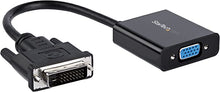 Load image into Gallery viewer, StarTech.com DVI-D to VGA Active Adapter Converter Cable - 1080p - DVI to VGA Converter Box (DVI2VGAE), Black