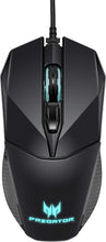 Load image into Gallery viewer, Acer Predator Cestus 300 RGB Gaming Mouse û Dual Omron switches 70M click lifetime, On board memory and programmable buttons,Black