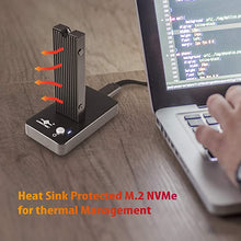 Load image into Gallery viewer, NexStar SX, USB 3.1 Gen 2 Type C M.2 NVMe SSD Dock (NST-D208C3-BK)