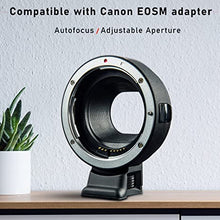 Load image into Gallery viewer, VILTROX EF-EOS M Mount Camera Adapter,Autofocus Lens Converter Ring,EF-M Lens Adapter Compatible with Canon EF/EF-S Series Lens/Canon EOS M Series Mirrorless Camera EOS M1 M2 M3 M5 M6 M10 M100