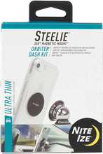 Load image into Gallery viewer, Nite Ize Steelie Orbiter Dash Mount Kit - Magnetic Cell Phone Holder for Car Dash, Low Profile, No Attached Magnets