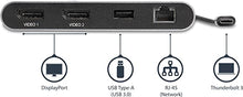 Load image into Gallery viewer, StarTech.com Dual 4K Monitor Mini Thunderbolt 3 Dock with DisplayPort - Mac & Windows Docking Station - Discontinued, Limited Stock, & Replaced by TB3DKM2DPL (TB3DKM2DP)