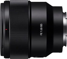 Load image into Gallery viewer, Sony SEL85F18 85mm F/1.8-22 Medium-Telephoto Fixed Prime Camera Lens, Black