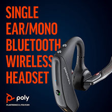 Load image into Gallery viewer, Plantronics - Voyager 5200 UC (Poly) - Bluetooth Single-Ear (Monaural) Headset - USB-A Compatible to connect to your PC and/or Mac - Works with Teams, Zoom & more - Noise Canceling