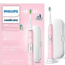 Load image into Gallery viewer, Philips Sonicare ProtectiveClean 6100 Rechargeable Electric Power Toothbrush, Pink, HX6876/21