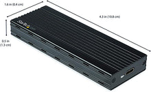 Load image into Gallery viewer, StarTech.com USB-C 10Gbps to M.2 NVMe SSD Enclosure - Portable External M.2 NGFF PCIe Aluminum Case - 1GB/s Read/Write - Supports 2230, 2242, 2260, 2280 - TB3 Compatible - Mac & PC (M2E1BMU31C)