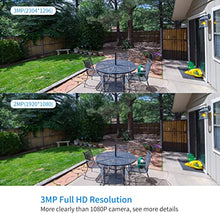 Load image into Gallery viewer, ?Hiseeu Camera Add on? 3MP Outdoor Wireless Security Camera, Waterproof Outdoor Indoor 3.6mm Lens IR Cut Day & Night Vision with Power Adapter, Compatible Hiseeu 8CH Wireless Security Camera System