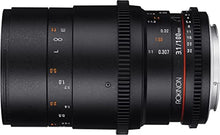 Load image into Gallery viewer, Rokinon Cine DS 100mm T3.1 ED UMC Full Frame Telephoto Macro Cine Lens for Nikon Digital SLR Cameras