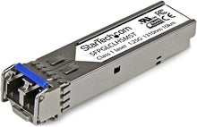 Load image into Gallery viewer, StarTech.com Cisco GLC-LH-SM Compatible SFP Module - 1000BASE-LX/LH - 1GE Gigabit Ethernet SFP - LC 20km - 1310nm - Cisco IE3400, IE3300, IE3200 (SFPGLCLHSMST)