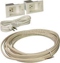 Load image into Gallery viewer, PowerBridge Solutions ONE-PRO-24 Single in-Wall Cable Management for Wall-Mounted TVs, 24' Romex Cable