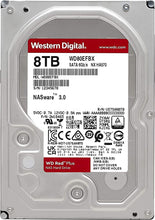 Load image into Gallery viewer, Western Digital 8TB WD Red Plus NAS Internal Hard Drive HDD - 7200 RPM, SATA 6 Gb/s, CMR, 256 MB Cache, 3.5" - WD80EFBX