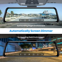 Load image into Gallery viewer, AUTO-VOX T9 Backup Camera for Truck,9.35''Stream Media Full Touch Screen with OEM Look 1080P Rear View Mirror Camera with 0.1 Lux Night Vision