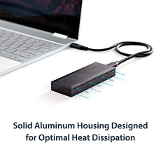 Load image into Gallery viewer, StarTech.com USB-C 10Gbps to M.2 NVMe SSD Enclosure - Portable External M.2 NGFF PCIe Aluminum Case - 1GB/s Read/Write - Supports 2230, 2242, 2260, 2280 - TB3 Compatible - Mac & PC (M2E1BMU31C)