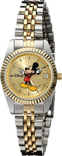 Load image into Gallery viewer, Disney Women's MM0061 Two-Tone Mickey Mouse Watch with Date Movement