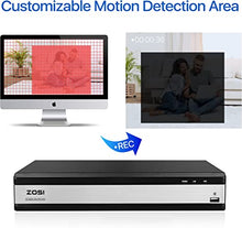 Load image into Gallery viewer, ZOSI H.265+ 16Channel Full 1080P Video Security DVR Recorder with 2TB Hard Drive,16CH Hybrid 4-in-1 Surveillance CCTV DVR for 960H/CVI/TVI/AHD Home Security Cameras system,Remote View,Motion Detection