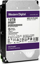 Load image into Gallery viewer, Western Digital 10TB WD Purple Surveillance Internal Hard Drive - SATA 6 Gb/s, , 256 MB Cache, 3.5" - WD101PURZ (Old Version)