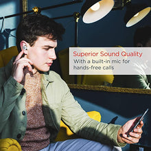 Load image into Gallery viewer, Motorola Tech 3-3-in-1 Smart True Wireless Headphones - Cordless Earbuds, Sport Wire, Audio Plug-in - IPX5, Built-in Microphone, Magnetic Charging Case with Cable Storage System - Platinum White