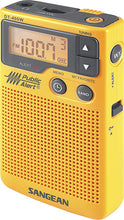 Load image into Gallery viewer, Sangean DT-400W AM/FM Digital Weather Alert Pocket Radio