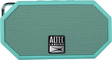 Load image into Gallery viewer, Altec Lansing Mini H2O - Wireless Bluetooth Waterproof Speaker, Floating, IP67, Portable, Strong Bass, Rich Stereo System, Microphone, 30 ft Range, Lightweight, 6-Hour Battery, Mint (IMW257-MNT-GRP)