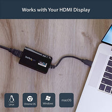 Load image into Gallery viewer, StarTech.com USB 3.0 to HDMI Adapter - DisplayLink Certified - 1080p (1920x1200) - USB Type-A to HDMI Display Adapter Converter for Monitor - External Video & Graphics Card - Windows/Mac (USB32HDPRO)