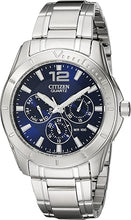 Load image into Gallery viewer, Citizen Quartz Mens Watch, Stainless Steel, Classic, Silver-Tone (Model: AG8300-52L)