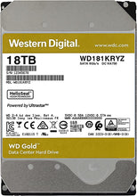 Load image into Gallery viewer, Western Digital 18TB WD Gold Enterprise Class Internal Hard Drive - 7200 RPM Class, SATA 6 Gb/s, 512 MB Cache, 3.5" - WD181KRYZ