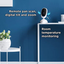 Load image into Gallery viewer, Motorola Connect40 by Hubble Connected Video Baby Monitor - 5" Parent Unit and HD Wi-Fi Viewing for Baby, Elderly, Pet - 2-Way Audio, Night Vision, Remote Pan/Digital Zoom