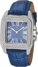 Load image into Gallery viewer, Christian Van Sant Women's Radieuse Quartz Watch with Leather Strap, Blue, 20 (Model: CV4421)