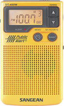 Load image into Gallery viewer, Sangean DT-400W AM/FM Digital Weather Alert Pocket Radio