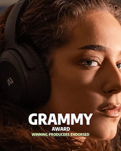 Load image into Gallery viewer, AUSOUNDS Wireless Bluetooth Headphones with Hybrid Active Noise Cancelling, Over-Ear Headset, aptX HD Supported, Bi-Fold, Protein Earmuffs, Deep Bass, Build-in Mics, 30 Hours Playtime (AU-XT, Black)