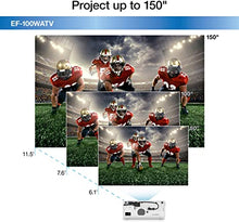 Load image into Gallery viewer, Epson EF-100 Smart Streaming Laser Projector with Android TV - White
