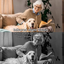 Load image into Gallery viewer, Motorola Connect40 by Hubble Connected Video Baby Monitor - 5" Parent Unit and HD Wi-Fi Viewing for Baby, Elderly, Pet - 2-Way Audio, Night Vision, Remote Pan/Digital Zoom