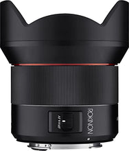 Load image into Gallery viewer, Rokinon AF 14mm F2.8 Weather Sealed Auto Focus Wide Angle Lens for Canon EF, Black (IO14AF-C)