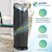 Load image into Gallery viewer, Germ Guardian True HEPA Filter Air Purifier with UV Light Sanitizer, Eliminates Germs, Filters Allergies, Pollen, Smoke, Dust Pet Dander, Mold Odors, Quiet 22 inch 4-in-1 Air Purifier for Home AC4825E