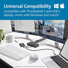 Load image into Gallery viewer, Kensington SD5550T Thunderbolt™ 3 and USB-C Dual 4K Hybrid Docking Station - 60W PD - Windows and Mac (K38131NA)