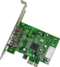 Load image into Gallery viewer, StarTech.com 3 Port 2b 1a 1394 PCI Express FireWire Card Adapter - 1394 FW PCIe FireWire 800 / 400 Card (PEX1394B3)