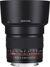 Load image into Gallery viewer, Samyang SY85M-C 85mm F1.4 Fixed Lens for Canon