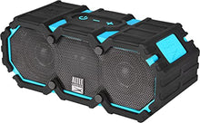 Load image into Gallery viewer, Altec Lansing iMW477 Mini Life Jacket Bluetooth Speaker Waterproof Wireless Bluetooth Speake,Hands-Free Extended Battery Outdoor Speaker,Ultra-Portable 10ft Range,Blue/Black, 2.37 x 2.50 x 6.50 inches