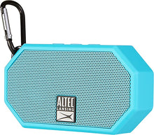 Load image into Gallery viewer, Altec Lansing Mini H2O - Wireless Bluetooth Waterproof Speaker, Floating, IP67, Portable, Strong Bass, Rich Stereo System, Microphone, 30 ft Range, Lightweight, 6-Hour Battery, Aqua Blue (IMW257-AB)