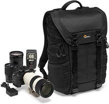 Load image into Gallery viewer, Lowepro ProTactic BP 300 AW II Mirrorless and DSLR Backpack - with QuickShelf Divider System - Camera Gear to Personal belongings - for Mirrorless Like Sony Apha9 - LP37265-PWW
