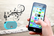 Load image into Gallery viewer, Altec Lansing Mini H2O - Wireless Bluetooth Waterproof Speaker, Floating, IP67, Portable, Strong Bass, Rich Stereo System, Microphone, 30 ft Range, Lightweight, 6-Hour Battery, Aqua Blue (IMW257-AB)