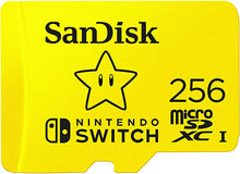 Load image into Gallery viewer, SanDisk 256GB microSDXC-Card, Licensed for Nintendo-Switch - SDSQXAO-256G-GNCZN