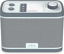 Load image into Gallery viewer, New Relish Dementia and Alzheimer's Simple Portable Radio and Music Player, Unique Personalization to Bring Music to Those with Dementia, DAB and FM Radio, Designed for Those with Dementia